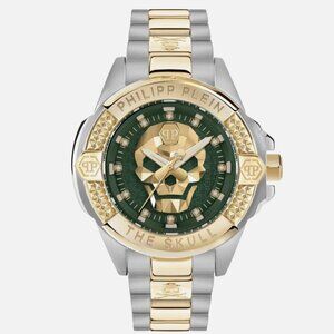Philipp Plein Mens Two Tone 41mm Bracelet Fashion Watch